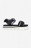 Timberland sandale Euro Swift Sandal femei, culoarea negru TB0A2KRV0011-BLK.WHT