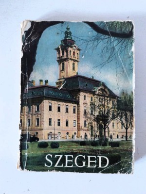 Szeged - Utikonyvek, Panorama, 1958, album in limba maghiara foto