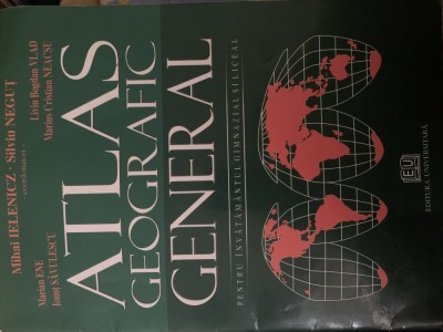 Atlas geografic general foto