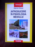 INTRODUCERE IN PSIHOLOGIA MEDIULUI- GABRIEL MOSER- r4c