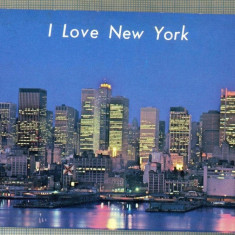 AD 762 C. P. VECHE - I LOVE NEW YORK -MID MANHATTAN SKYLINE -NEW YORK CITY -1983