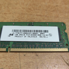 Ram Laptop Micron 1GB DDR2PC2-6400S MT8HTF12864HDY-800G1