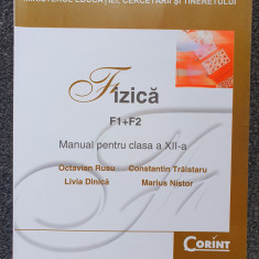 FIZICA F1 + F2 Manual pentru clasa a XII-a - Rusu, Traistaru