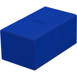 Cutie Depozitare Ultimate Guard Twin Flip&#039;n&#039;Tray 200+ XenoSkin Monocolor - Albastru