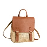 Cumpara ieftin Rucsacel din rafie cu capac