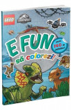 E fun sa colorezi! Lego Jurassic World