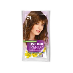Vopsea de Par Semipermaneta, LONCOLOR Trendy Colors Reggae Brown C4, Fara Amoniac, Saten, 50 ml, Vopsea Nuantatoare, Vopsea pentru Par Fara Amoniac, V foto