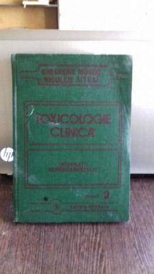 TOXICOLOGIE CLINICA - GHEORGHE MOGOS foto