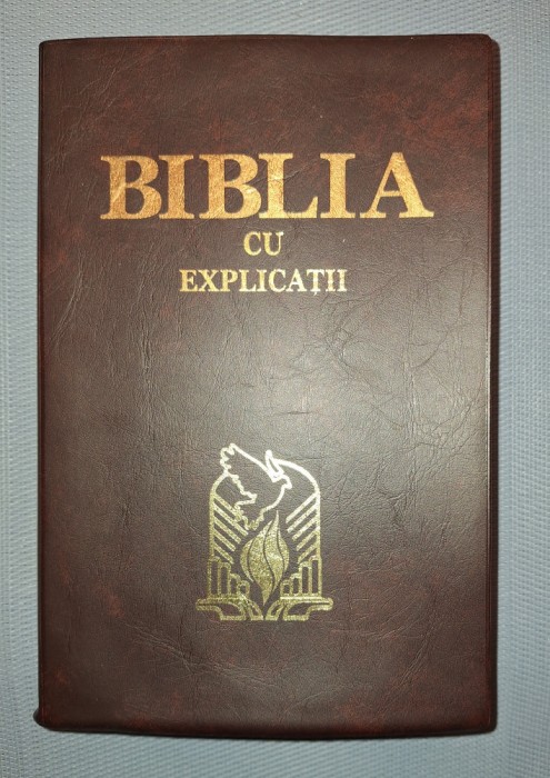 BIBLIA CU EXPLICATII (ED. A V-A, 1998)