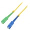 Patch cord fibră optică SC/APC - SC/UPC 5m 9/125um