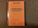 MIRCEA GANGA PROBLEME REZOLVATE DIN MANUALELELE DE MATEMATICA PENTRU CLS A XII A