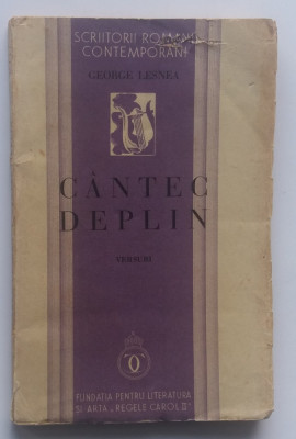 George Lesnea - Cantec Deplin (1934) foto