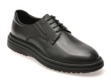 Pantofi eleganti EPICA negri, J3610, din piele naturala