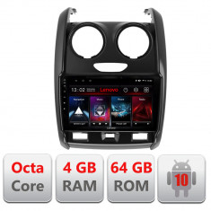 Navigatie dedicata Dacia Duster 2012-2019 E-157 Octa Core cu Android Radio Bluetooth Internet GPS WIFI DSP 4+64GB 4G CarStore Technology foto