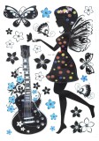Sticker decorativ perete, camera copii, diverse modele, D393, 62 x 37 cm