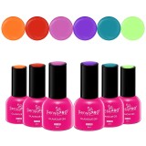 Cumpara ieftin Set 6 Oje Semipermanente Glamour 8ml SensoPRO Milano, Timeless Vibes, Luxorise