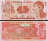 Honduras 2016 - 1 lempira, necirculata