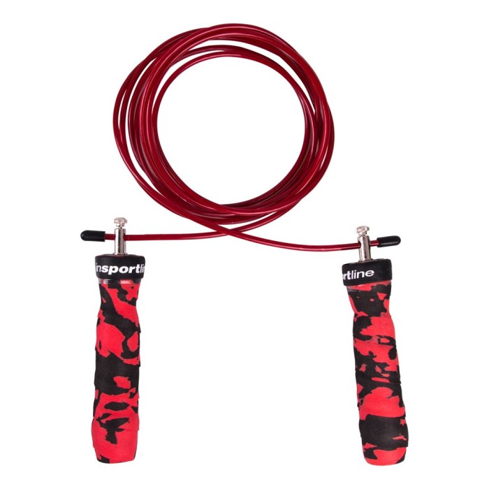Coarda de sarit inSPORTline Jumpkamu, rosu