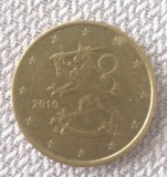 Moneda Finlanda - 50 Euro Cent 2010 - An rar
