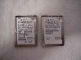 LOT de 2 HDD 2.5 inch pentru laptop, Hitachi: HTS543232L9A300 (320 GB) si HTS541612J9SA00 (120GB)