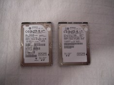 LOT de 2 HDD 2.5 inch pentru laptop, Hitachi: HTS543232L9A300 (320 GB) si HTS541612J9SA00 (120GB)
