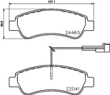 BREMBO P 61 125 PRIME LINE set placute frana,frana disc