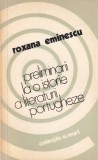 Roxana Eminescu - Preliminarii la o istorie a literaturii portugheze, Univers