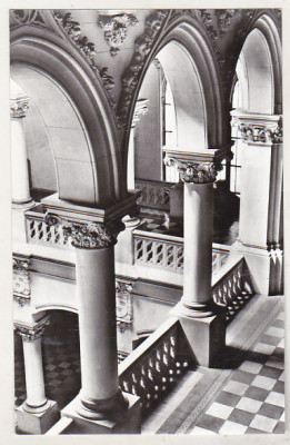 bnk cp Iasi - Interior din Palatul Culturii - necirculata foto