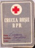 AMS# - CRUCEA ROSIE R.P.R. CARNET DE MEMBRU ZAMCA, SUCEAVA 1950