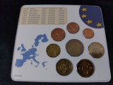 Set Euro Austria 2002 UNC - Monede Euro Austria, Colectie