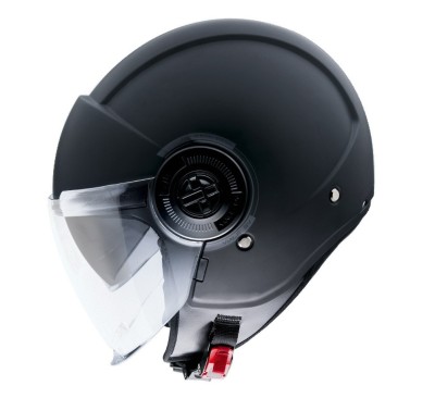 Casca pentru scuter - motocicleta MT Viale SV S A1 negru mat (ochelari soare integrati) &amp;ndash; omologare noua ECE 22.06 S (55/56cm) foto