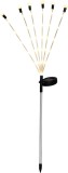 Lampa solara de gradina Strend Pro Garden Floro, 42 LED, 66 cm
