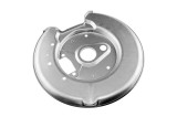 Protectie stropire disc frana Volvo S70/V70/C70/Cabrio (Ls/Lw), 11.1996-12.2005; 850 (Ls/Lw), 06.1991-12.1996 Model 2wd, Spate, Stanga, metal, Rapid