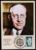 Carte Maximă Austria 1983 &ndash; Europa CEPT, Viktor Franz Hess, laureat al Premiului Nobel pentru Fizică -A45