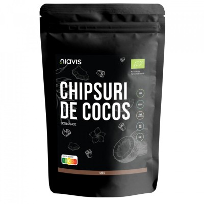CHIPSURI DE COCOS RAW ECOLOGICE 125GR foto