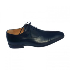 Pantofi eleganti barbatesti, din piele naturala neagra, Fabio Lenzi |  arhiva Okazii.ro