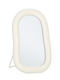 Cumpara ieftin Oglinda masa rama sticla alba Creamy 20x3x30h