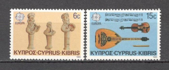 Cipru.1985 EUROPA-Anul muzicii SE.637