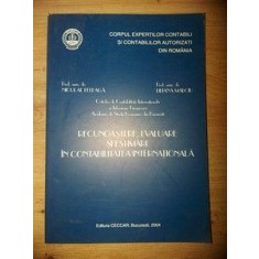 Recunoastere, evaluare si estimare in contabilitatea internationala