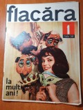 Flacara 1 ianuarie 1966-numar de anul nou,retrospectiva anului 1965