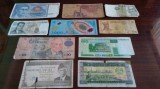 10 bancnote rupte, uzate, cu defecte (cele din imagine) #4