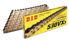 Lant transmisie DID50(530)VX3G&amp;B-114, culoare auriu Cod Produs: MX_NEW DID530VX3G&amp;B-114ML
