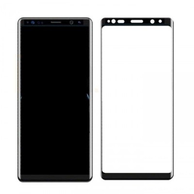 Set 2 folii de sticla Samsung Galaxy Note 8, MyStyle 5D FULL GLUE Black foto