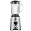 Blender de masa Zass ZSB 09, Putere 1000W, Capacitate 1,5L, Cutit inox cu 6 lame, Cana din sticla termorezistenta, Zdrobire gheata, Butoane cu ilumina