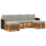 vidaXL Seturi de canapele Lemn Solid de Acacia 3384672