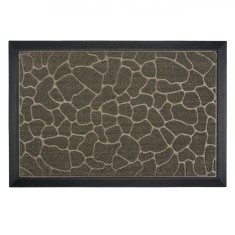 Covoraș Ușă, Model Pietre, Dimensiuni 60x40cm, Multicolor