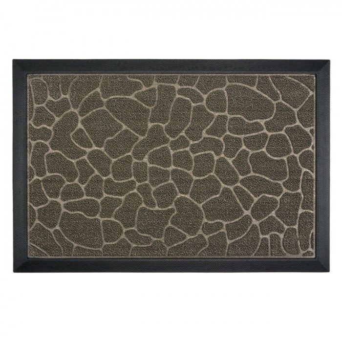 Covoraș Ușă, Model Pietre, Dimensiuni 60x40cm, Multicolor