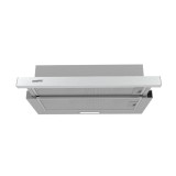 Hotă extractibilă HOMEFORT HPK611X, &icirc;ncorporată, iluminare LED, 1 motor, 408 m3/h, 54-66 dB, lățime 60 cm, B