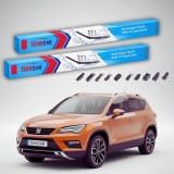 Cumpara ieftin Ștergătoare Seat Ateca 2016-prezent | Set Față Flat &ndash; TeamCar&reg;