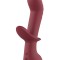 Vibrator Punctul G Loulou Amour, 10 Moduri Vibratii, Silicon, USB, Rosu Inchis, 21.7 cm